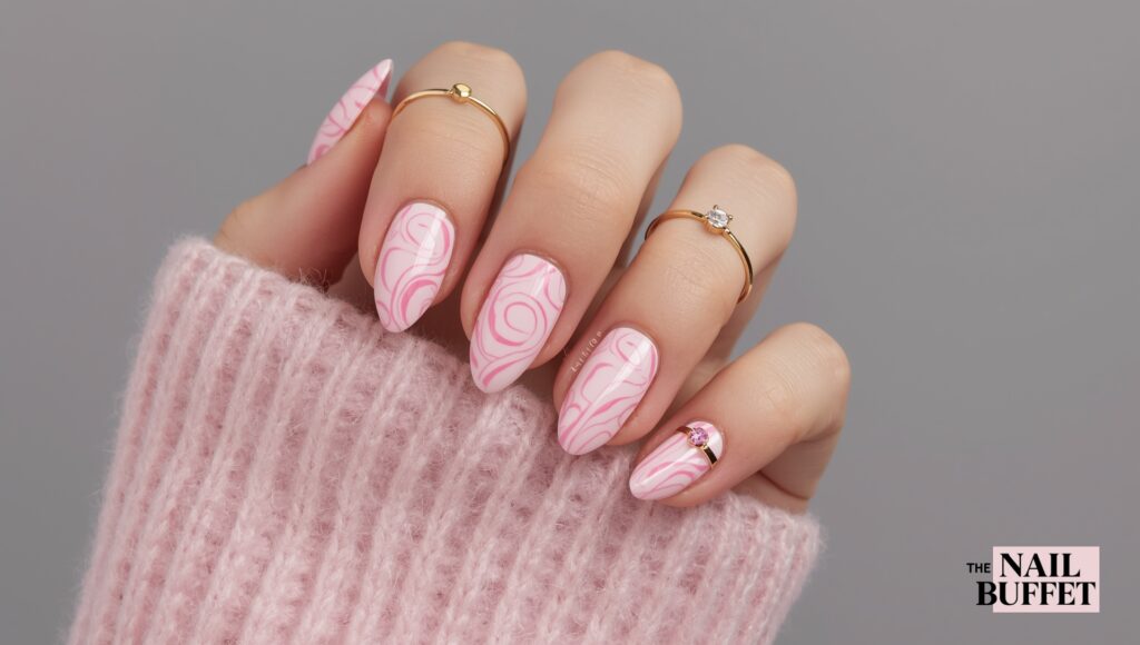 Baby Pink Nails