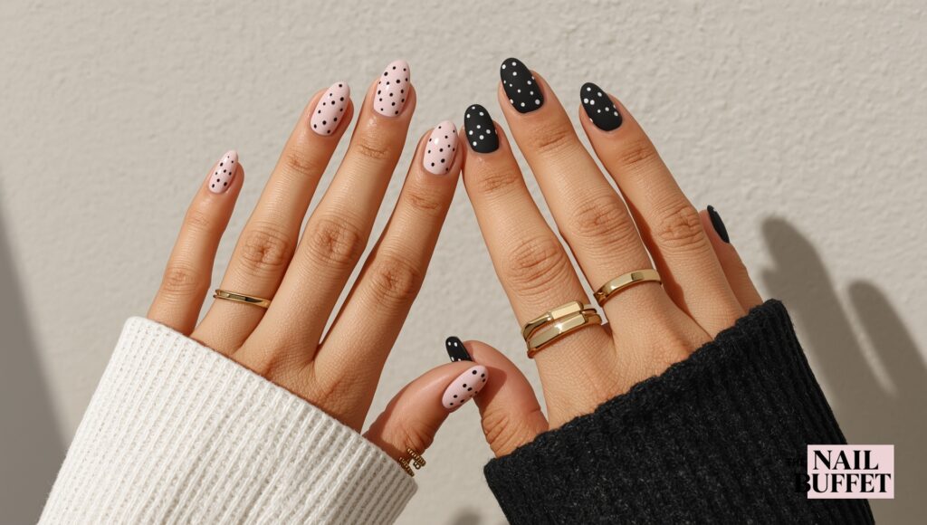 Chic and Sheer Nails