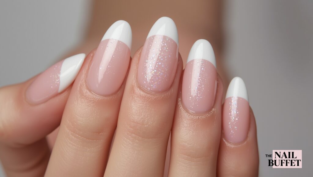 Glazed French Nails