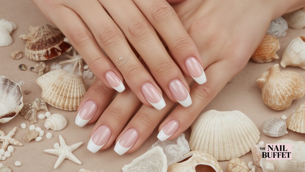Micro French Tip Nails