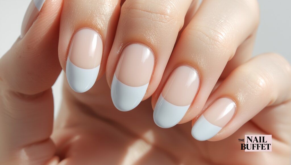 Simple French Tip Nails