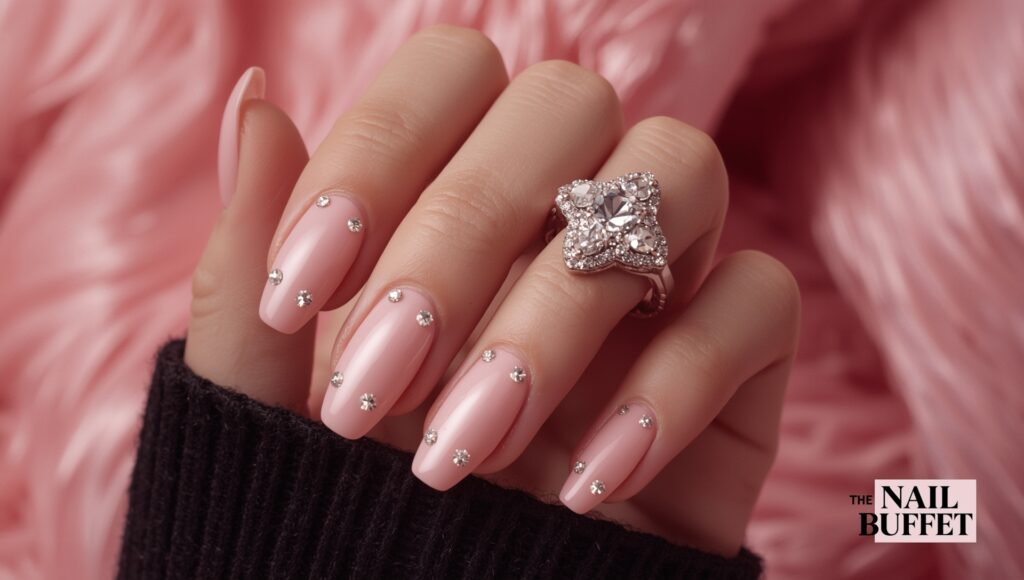 Studded Detailing Nails