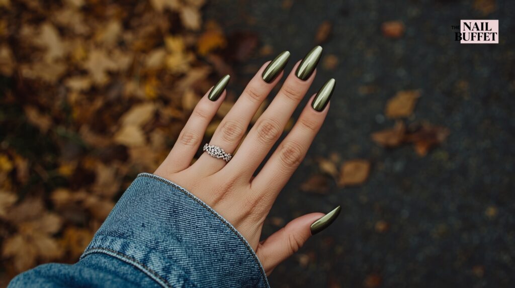Dirty Martini Nails