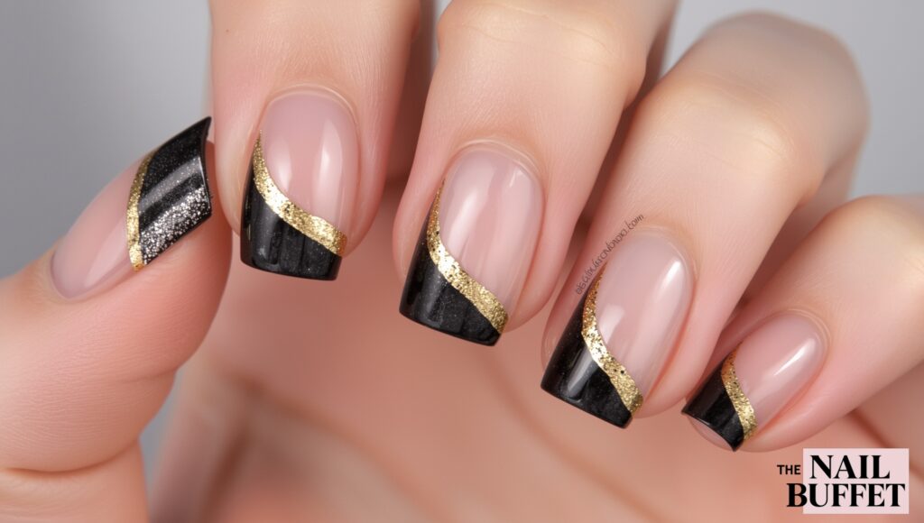 Glitter French