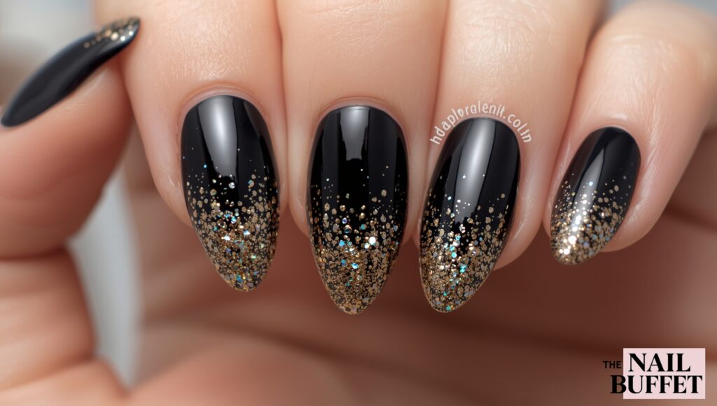 Glittery Ombre