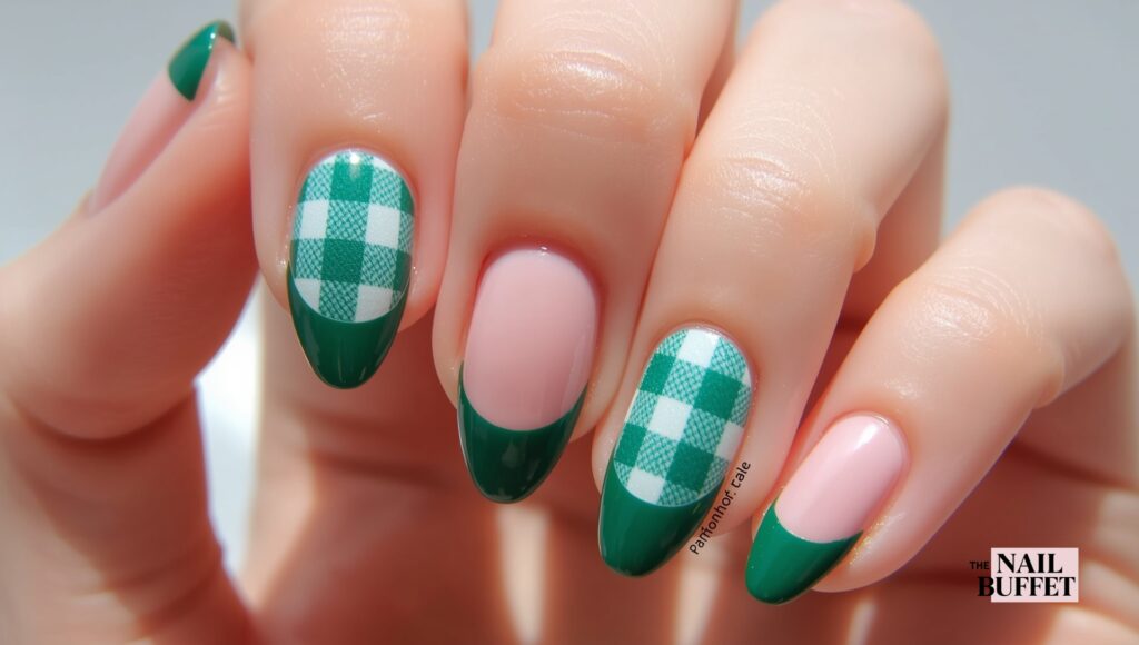 Green Gingham