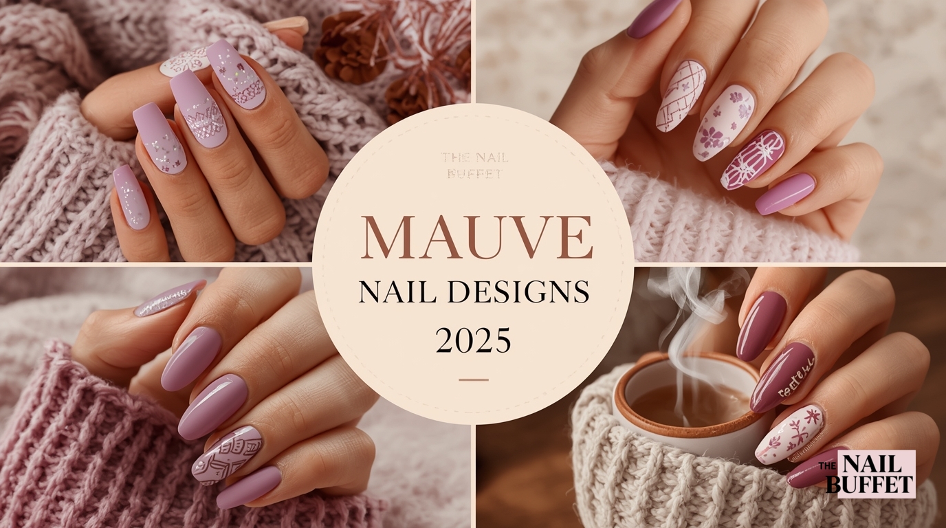 Mauve Nail Designs