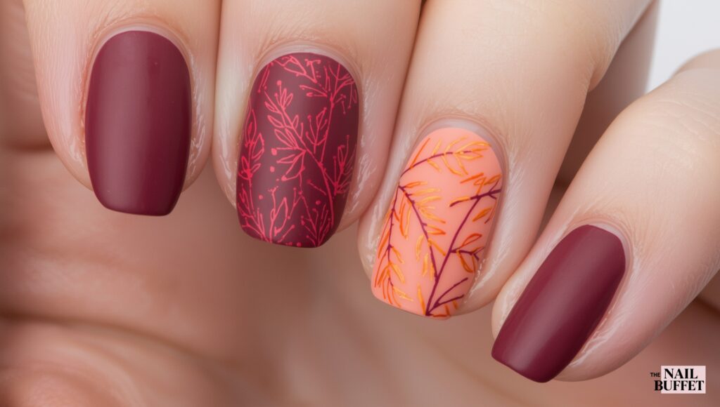 Minimalist Line Art Autumn Design