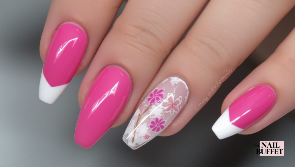 Pink & White