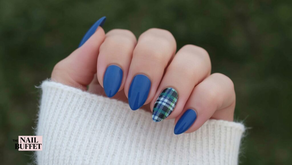 Plaid Nails