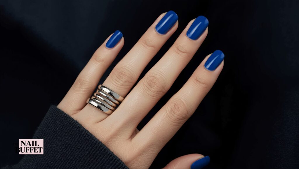Royal Blue Nails