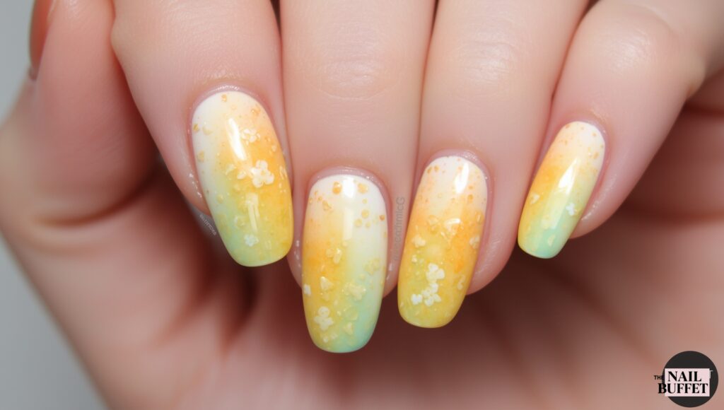 Shimmer Gradient Autumn Colors