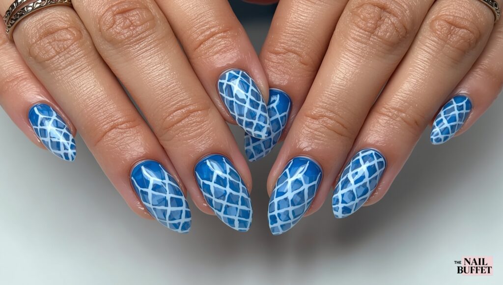 Snake Print Magnetic Polish Look