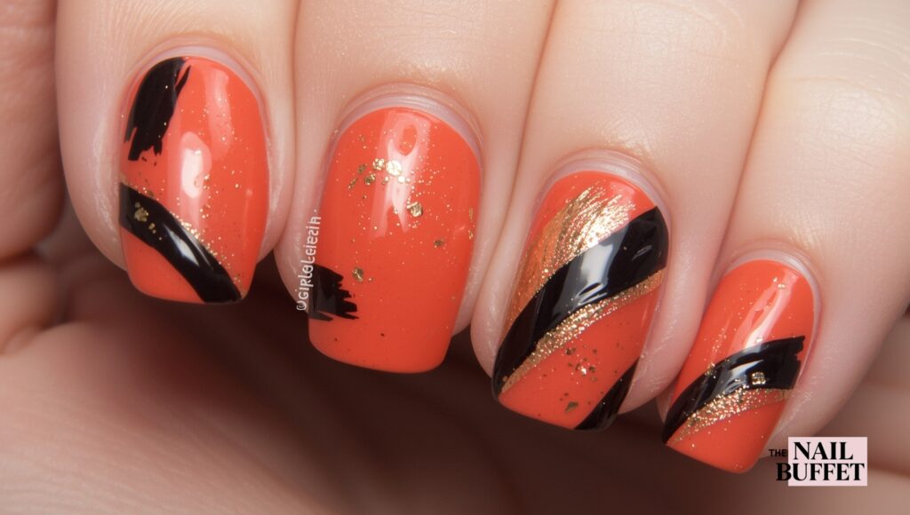Terracotta Matte Finish with Gold Foil