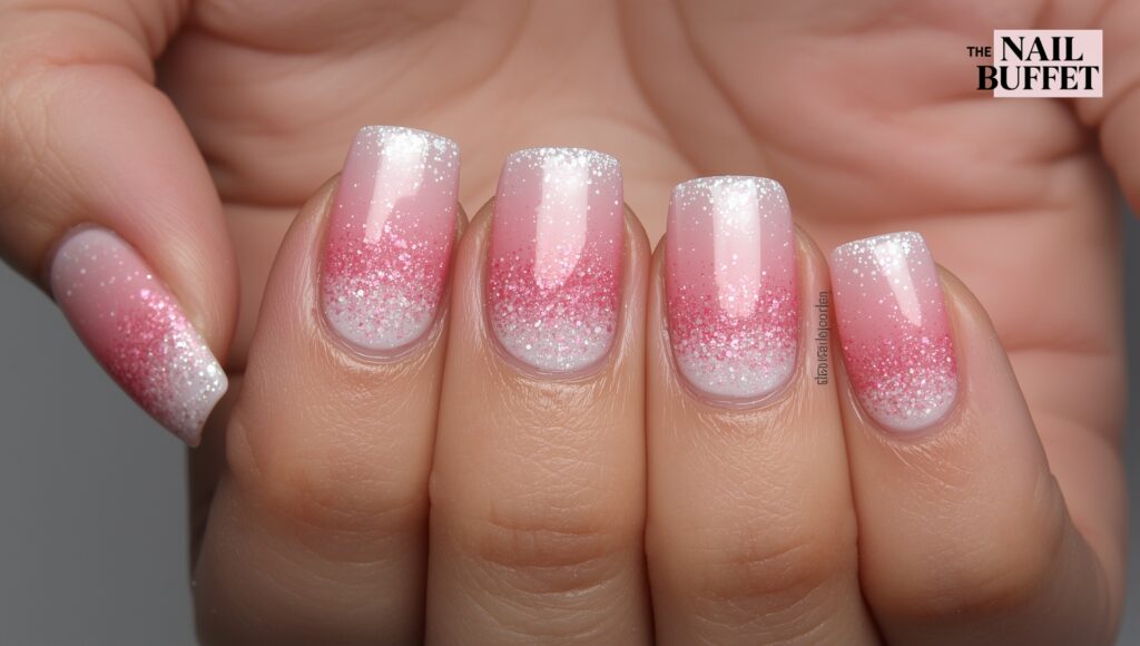White French Tip Nail Design