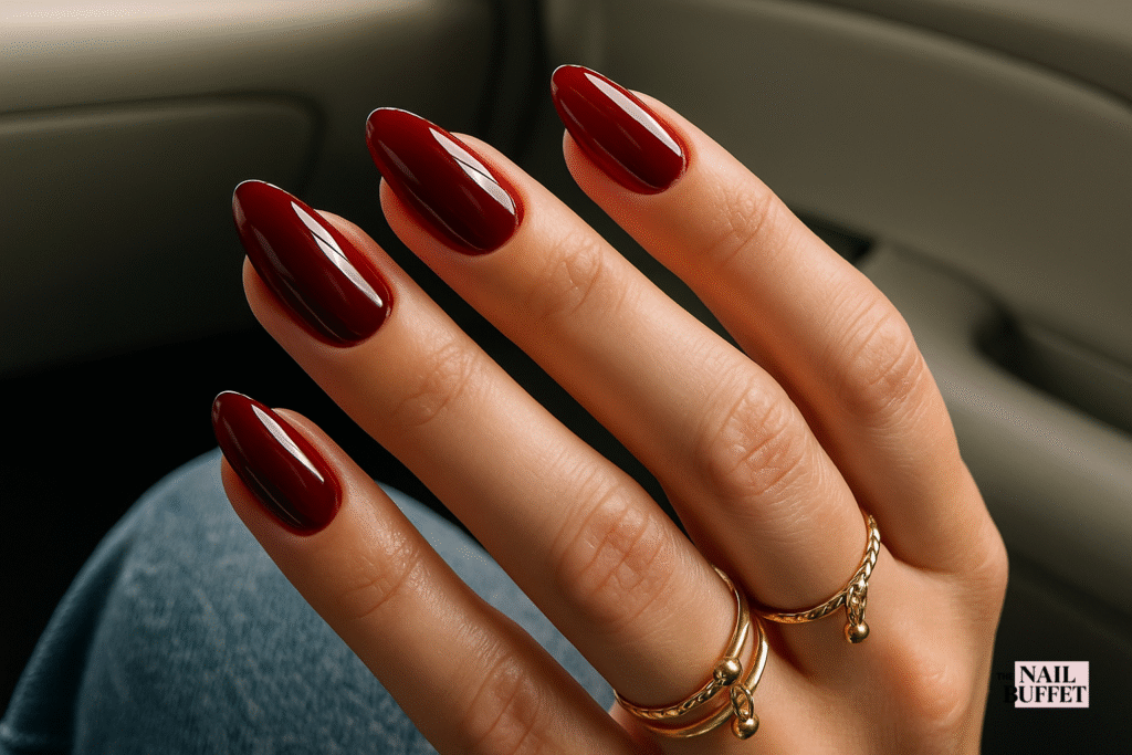 Classic Red Nails
