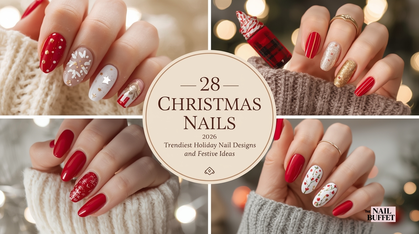 28 Christmas Nails 2026 Trendiest Holiday Nail Designs and Festive Ideas