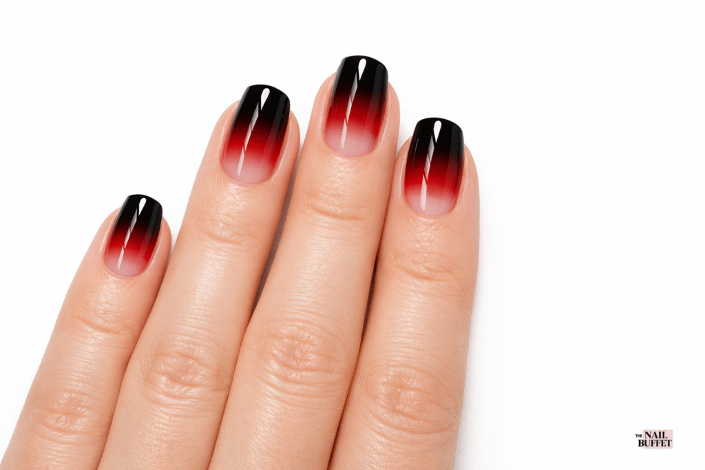 Black to Red Gradient