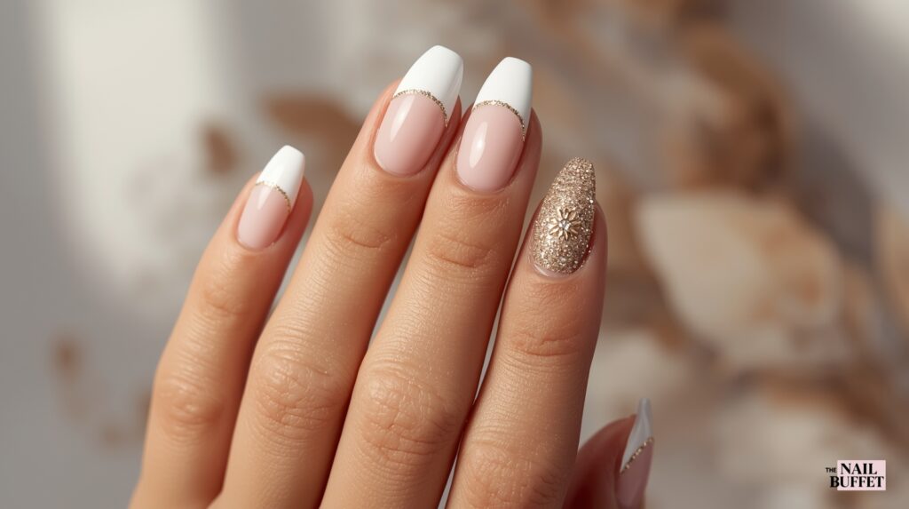 Glitter Edged Tips