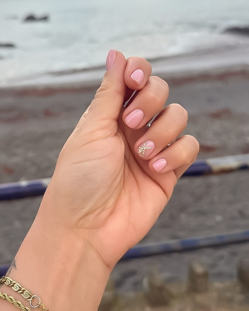 Mini Golden Starfish