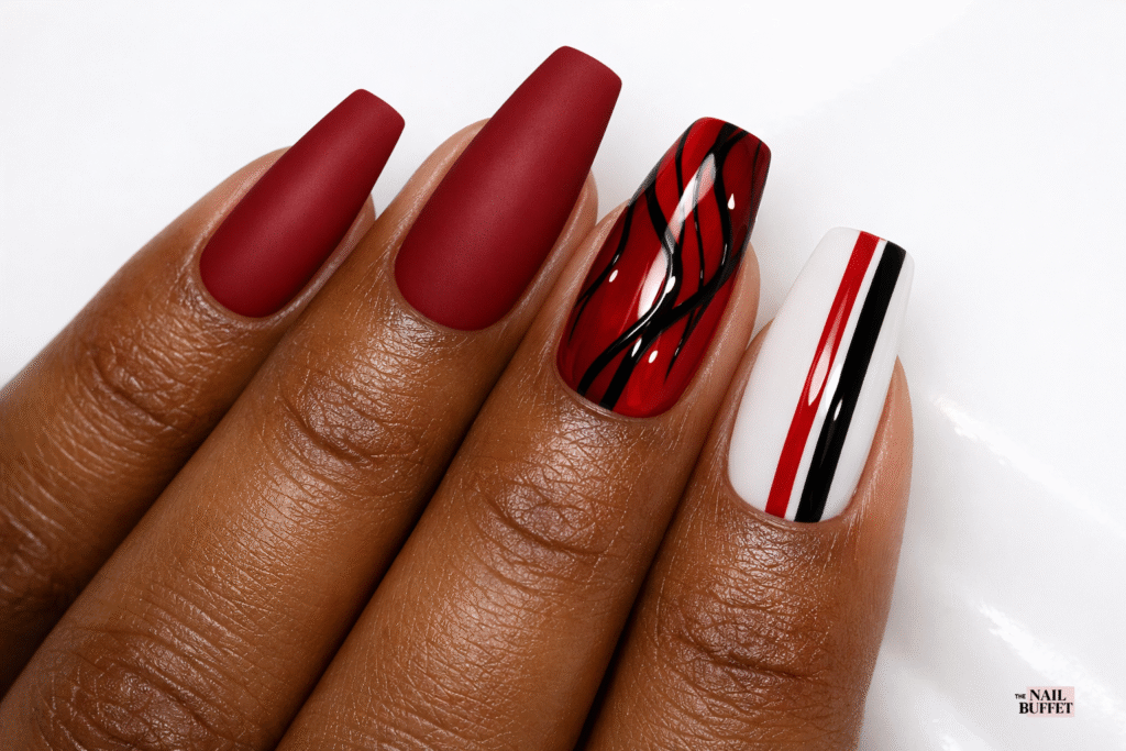 Mixed Matte and Gloss