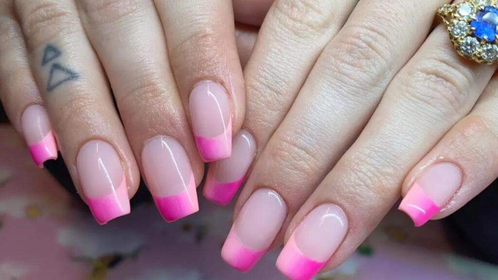 Ombré Pink Tips