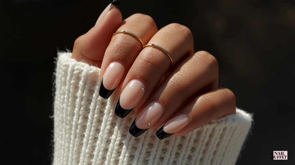 Studded Mani