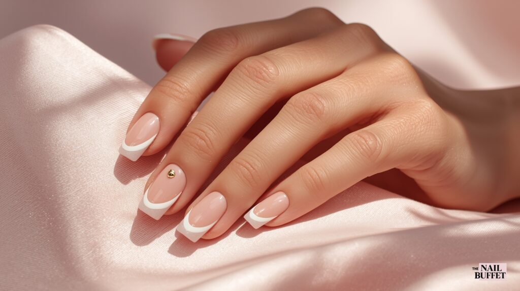 White, Pink, and Gold