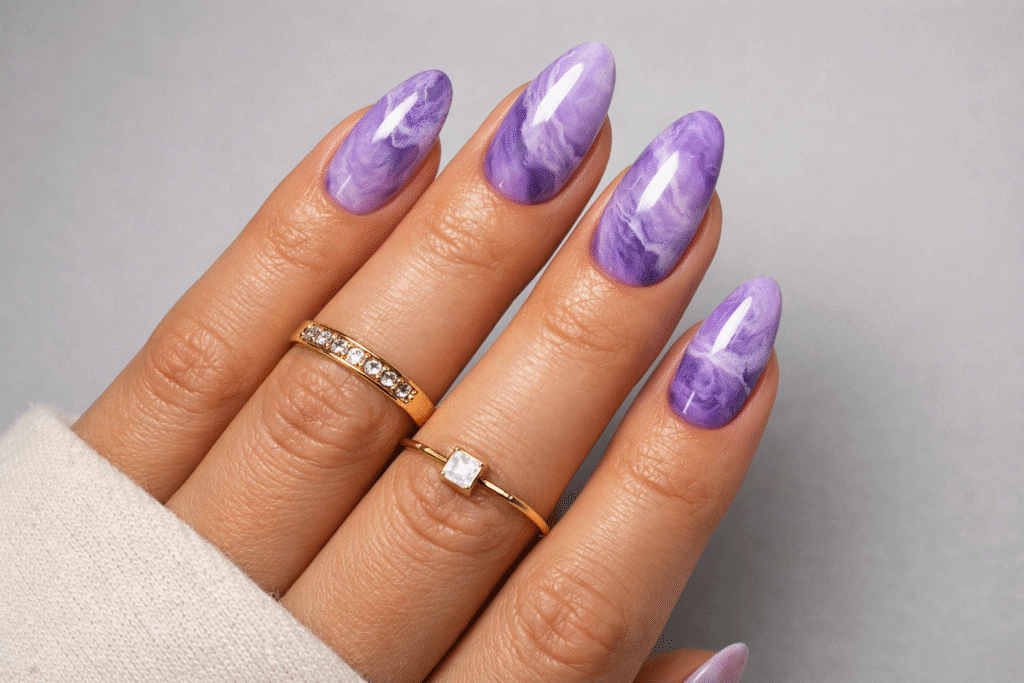 Amethyst Nails