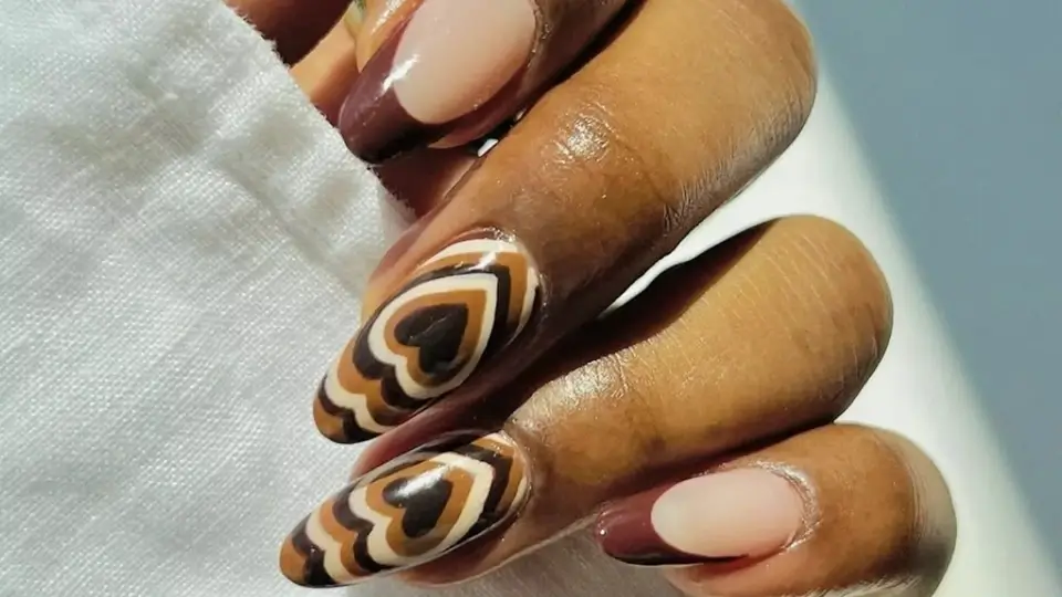 Latte Art Nails