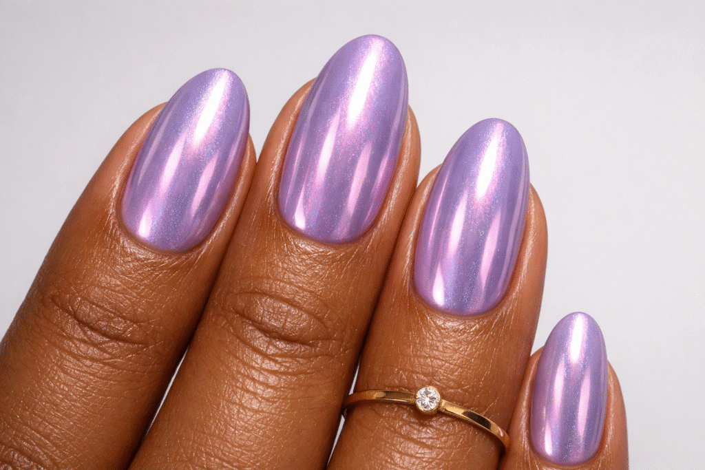 Periwinkle Purple Sparkle