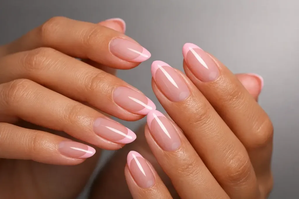 Pink French Tips