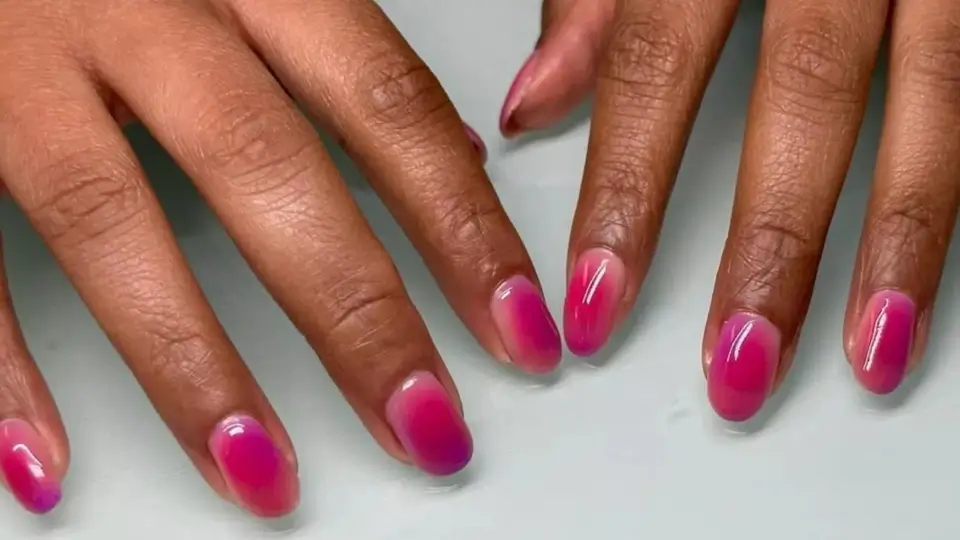 Hot Pink Gradient Fade