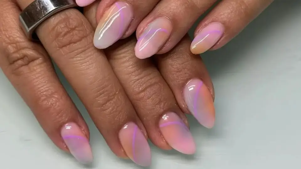 Pastel Pink Swirls
