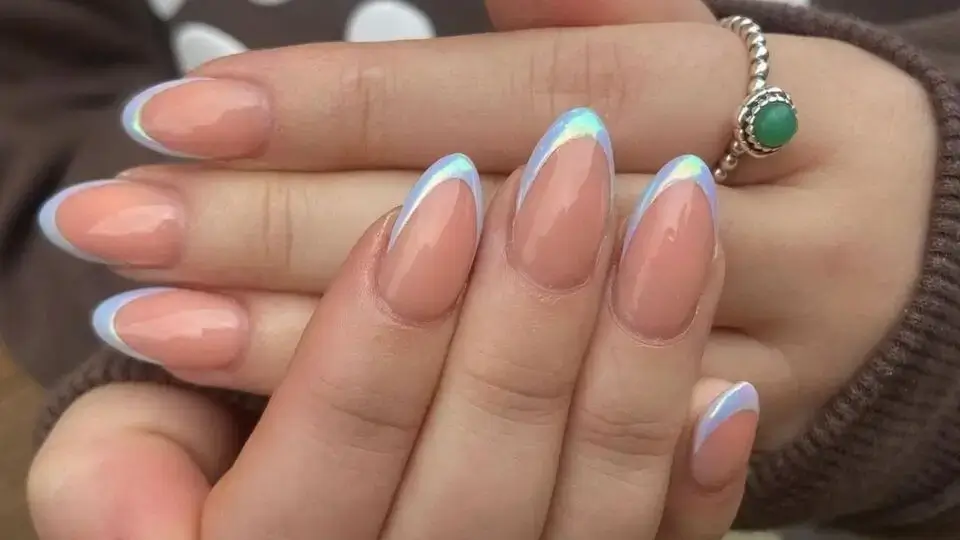 Chrome French Tips
