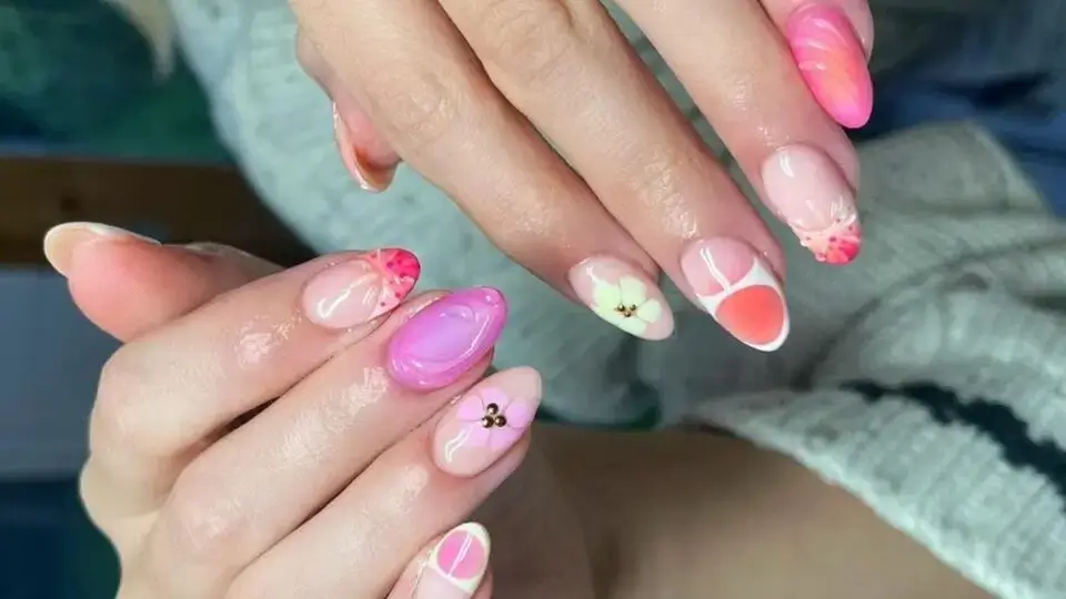 Different Design on Each Nail
