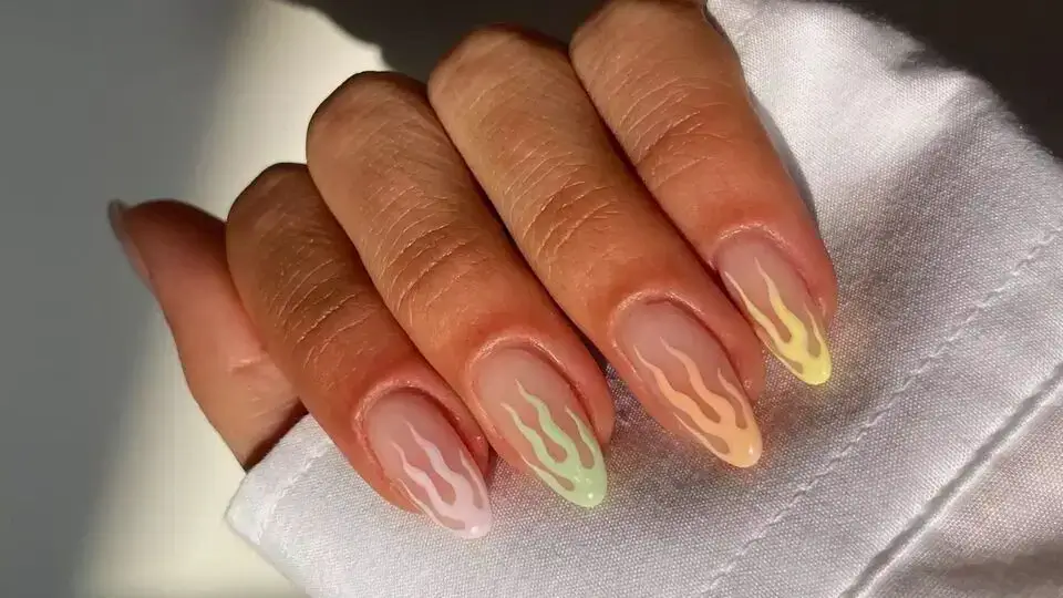 Flame Nails