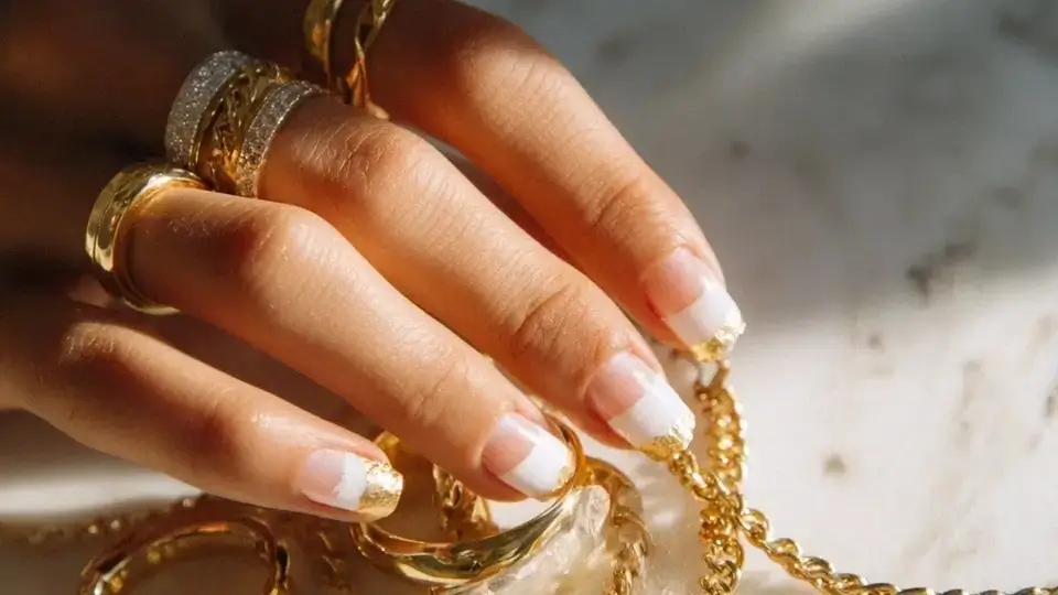 Gold Foil Accent Tips