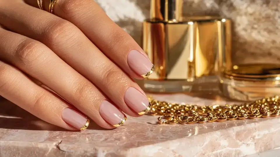 Metallic Gold Edge