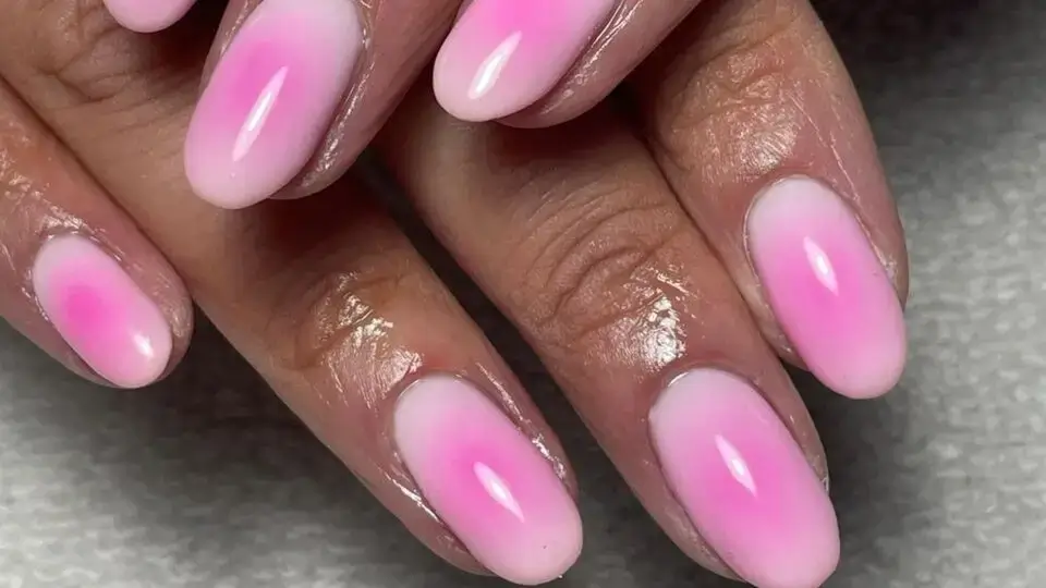 Ombre Pink Nails
