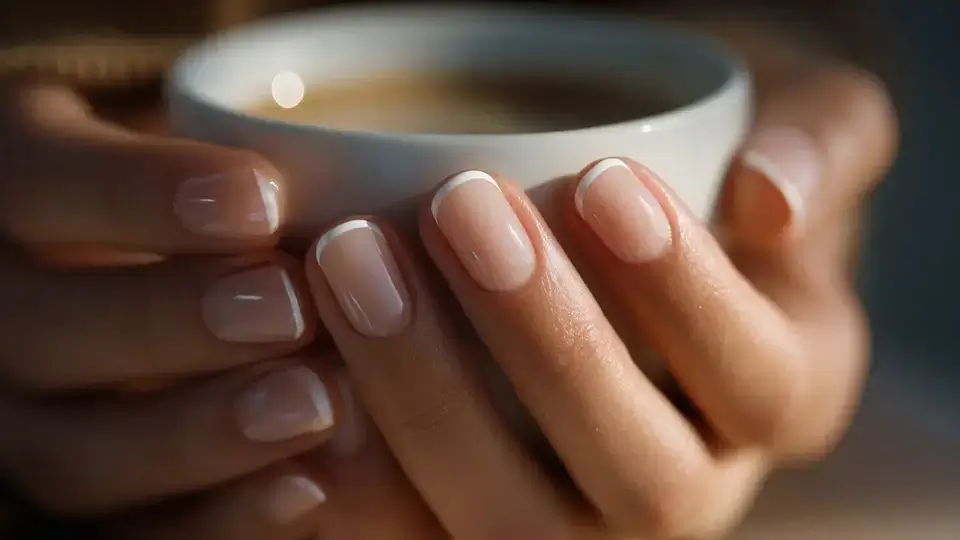 Thin Line Short French Tip