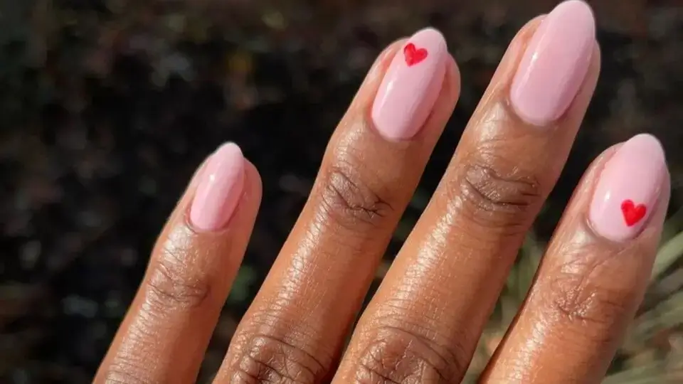 Tiny Heart Nails