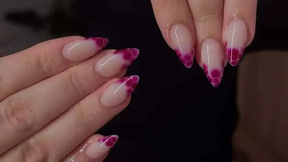 Blooming French Manicure