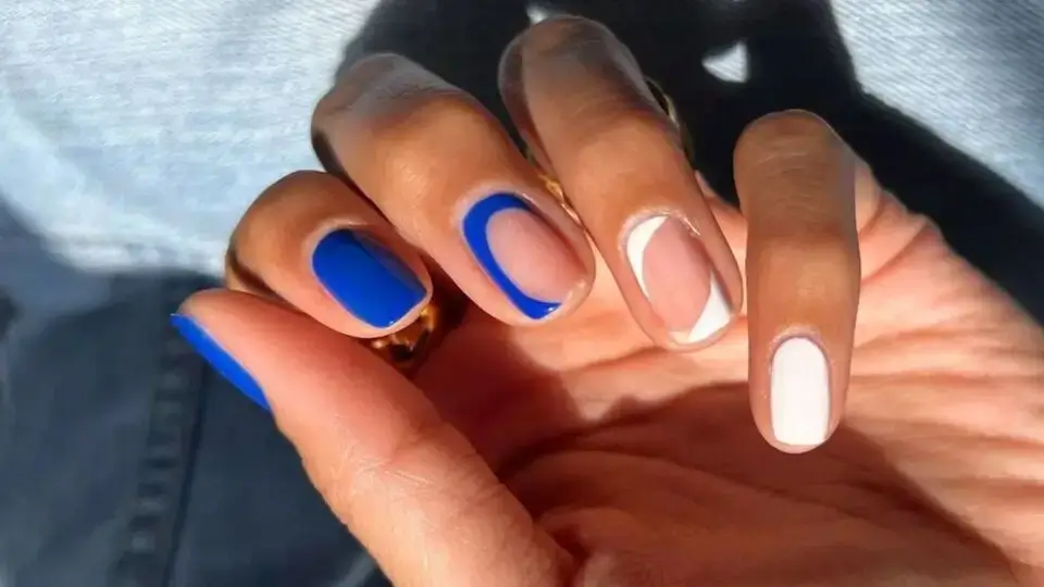 Blue and White Combo