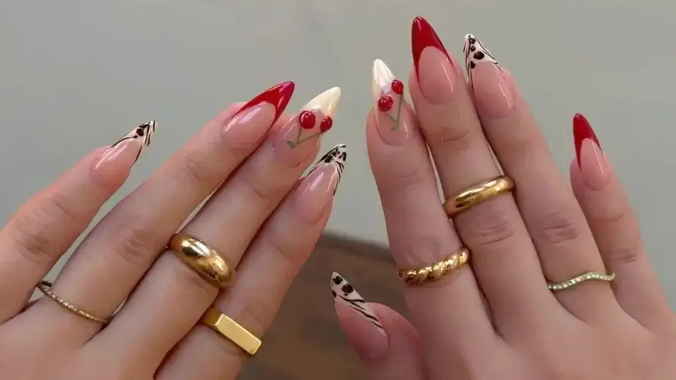 Cherry Nails (1)