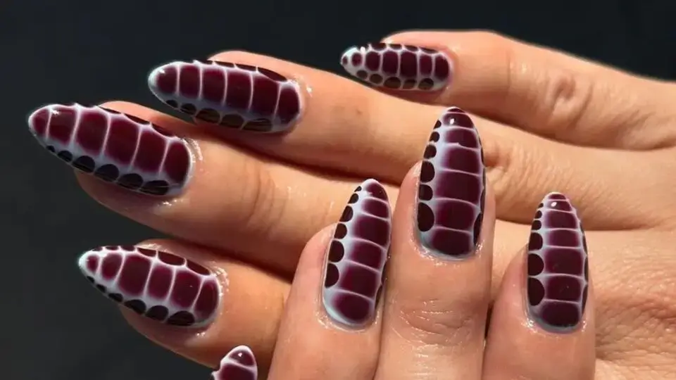 Croc Nail Art