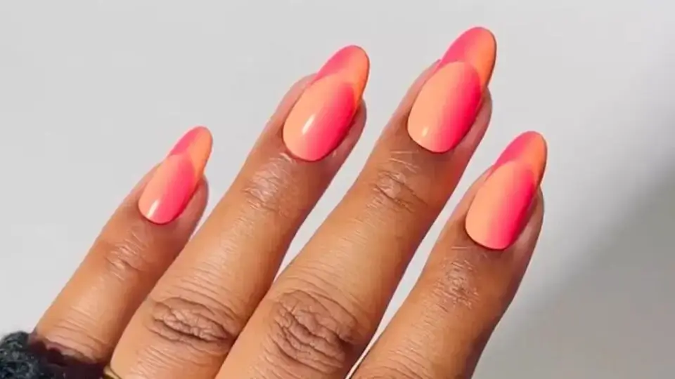Double Ombré French Manicure