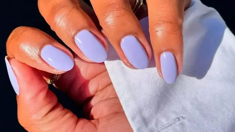 Lavender Soap Nails