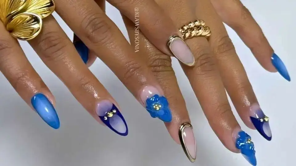 Royal Blue & Gold