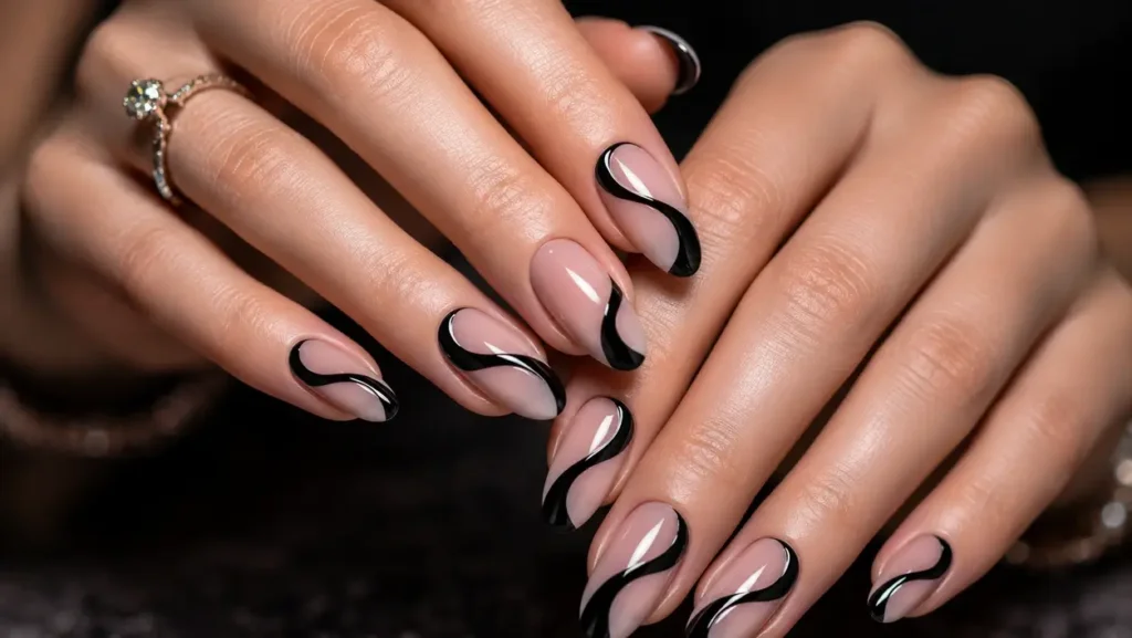 Abstract Nail Art
